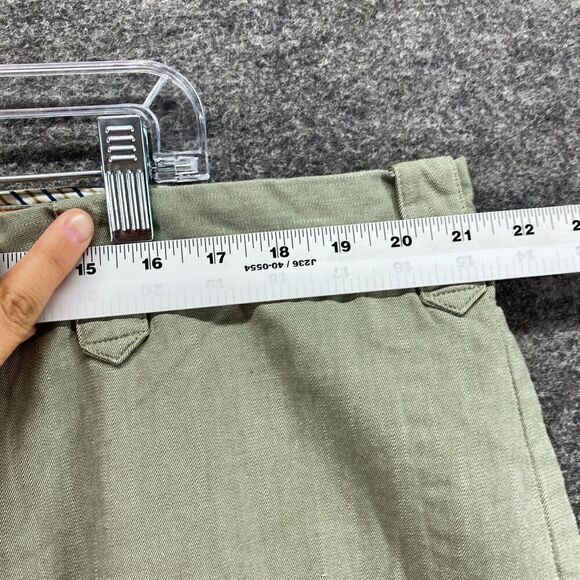 Road Cargo Shorts Men 42 Gray High Rise Flat Front Cotton Pockets Regular Fit - Picture 5 of 10